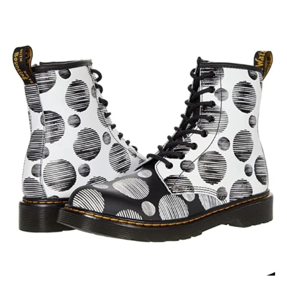 Dr. Martens Other - Dr MartensJ 1460 polka dot Black and White size 12